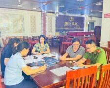 Đoàn liên ngành phường Bãi Cháy vào cuộc sau phản ánh của khách du lịch