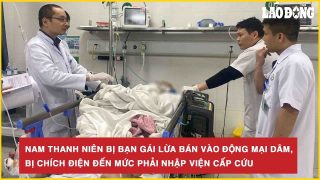 Nam thanh niên nhập viện cấp cứu vì bị chích điện liên tục